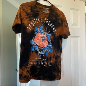 Positive Thoughts tie dye tee